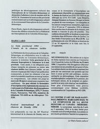  LE TRAIT D'UNION, 1994   , page 2