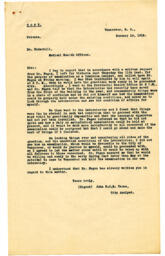 Letter to Dr. Underhill from Vance: 14-Jan-12