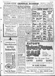 Saanich Peninsula And Gulf Islands Review Wed, September 30, 1964 (Page 3)