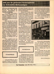   LE COURRIER, 1992   , page 3