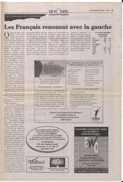 Le Soleil de Colombie-Britannique, June 6, 1997, page 15