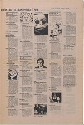 Le Soleil de Colombie, August 28, 1981, page 9