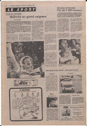 Le Soleil de Colombie, September 12, 1980, page 16