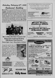   MAPLE SUGAR FESTIVAL DU SUCRE D'ÉRABLE, 2005   , page 11