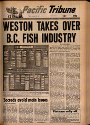   The Pacific Tribune - Friday, January 31, 1969   , page 1