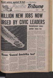   The Pacific Tribune - Friday, September 24, 1971   , page 1