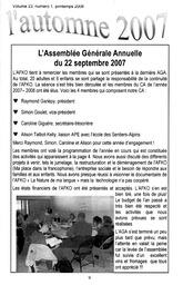   LA VOIX DES KOOTENAYS, 2008   , page 9