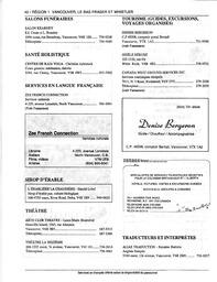   ANNUAIRE - FFCB, 1991   , page 42