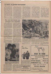 Le Soleil de Vancouver, August 21, 1970, page 6