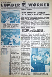   The Western Canadian Lumber Worker, Vol. XXXVII, No. 11, Sep. 1969   , page 1