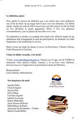   LA VOIX DES KOOTENAYS, 2010   , page 15