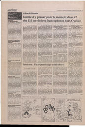 Le Soleil de Colombie-Britannique, April 14, 1995, page 6