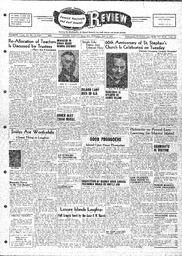 Saanich Peninsula And Gulf Islands Review Wed, June 4, 1952 (Page 1)
