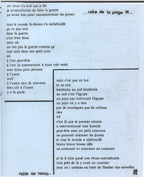   DANS L'CADRE, 1984   , page 18