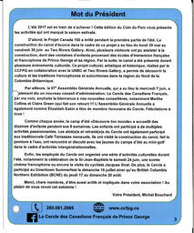   LE COIN DU PARC, 2017   , page 3