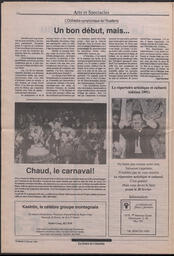 Le Soleil de Colombie, February 15, 1991, page 14