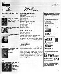   LE RÉVERBÈRE, 2008   , page 21