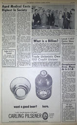   The Western Canadian Lumber Worker, Vol. XXX, No. 15, 1st Issue Aug. 1963   , page 8