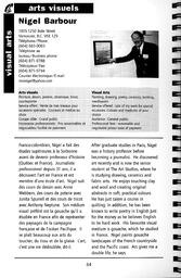   RÉPERTOIRE DES RESSOURCES CULTURELLES, 1999-2001   , page 66