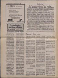 Le Soleil de Colombie, September 23, 1977, page 2