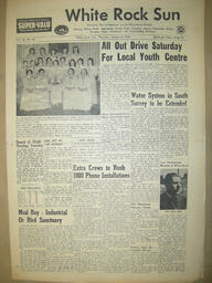 The White Rock Sun, August 14, 1958 (Page 1)