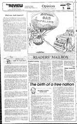 The Review Wed, September 28, 1988 (Page 4)