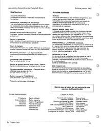   LE FRANCO-LIEN, 2007   , page 12