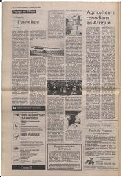Le Soleil de Colombie, June 4, 1982, page 4