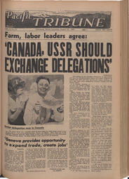   The Pacific Tribune - Friday, August 26, 1955   , page 1