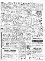 Saanich Peninsula And Gulf Islands Review Wed, November 5, 1947 (Page 8)
