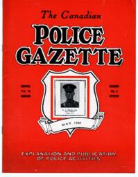 "Science In Its Relation to Crime Detection"; The Canadian Police Gazette.