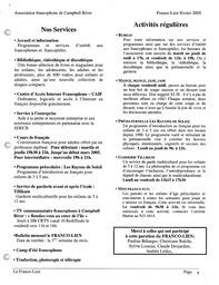   LE FRANCO-LIEN, 2005   , page 9
