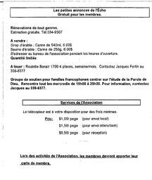   L'ÉCHO, 1993   , page 10