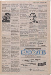 Le Soleil de Colombie, February 10, 1989, page 9