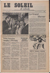 Le Soleil de Colombie, August 16, 1974, page 1