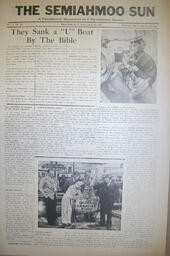 The Semiahmoo Sun, July 16, 1943 (Page 1)