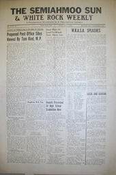 The Semiahmoo Sun and White Rock Weekly, July 09, 1948 (Page 1)
