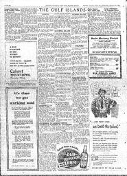 Saanich Peninsula And Gulf Islands Review Wed, February 21, 1951 (Page 6)