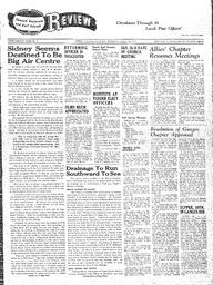 Saanich Peninsula And Gulf Islands Review Wed, January 12, 1944 (Page 1)