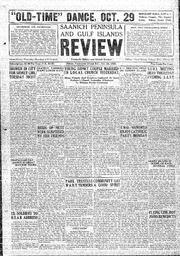 Sidney And Islands Review Thu, October 28, 1926 (Page 1)