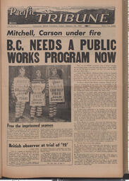   The Pacific Tribune - Friday, February 18, 1949   , page 1