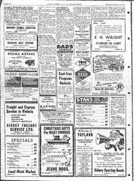 Saanich Peninsula And Gulf Islands Review Wed, December 14, 1955 (Page 2)