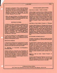   LE TRAIT D'UNION, 1991   , page 3