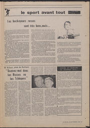 Le Soleil de Vancouver, September 22, 1972, page 15