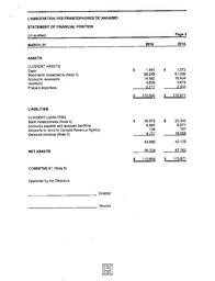   ÉTATS FINANCIERS - EN, 2015   , page 3