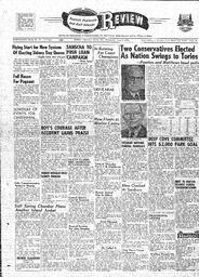Saanich Peninsula And Gulf Islands Review Wed, April 2, 1958 (Page 1)