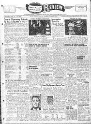 Saanich Peninsula And Gulf Islands Review Wed, February 18, 1953 (Page 1)