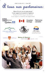   LA VOIX DES KOOTENAYS, 2011   , page 11