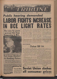   The Pacific Tribune - Friday, March 2, 1951   , page 1