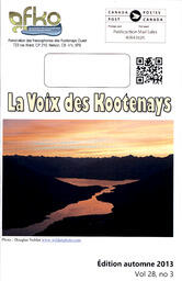  LA VOIX DES KOOTENAYS, 2013   , page 1